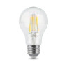 102802210 Лампа Gauss LED Filament A60 E27 10W 970lm 4100К 1/10/40