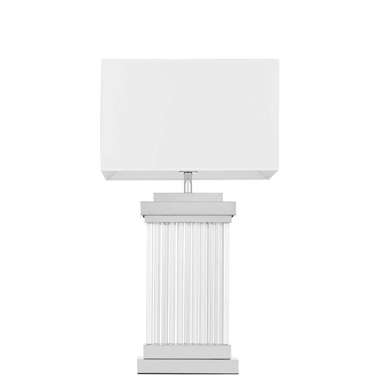 Настольная лампа Lumina Deco Davos LDT 310 CHR+WT