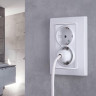 Рамка Werkel Snabb для двойной розетки белый basic WL03-Frame-01-DBL-white 4690389117008
