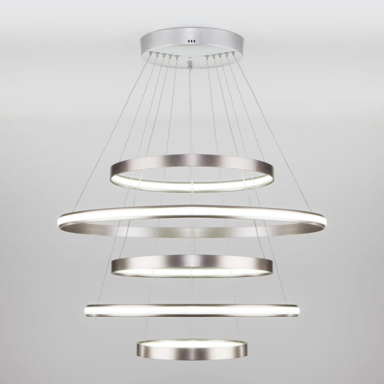 Подвесной светильник Eurosvet 90179/5 сатин-никель