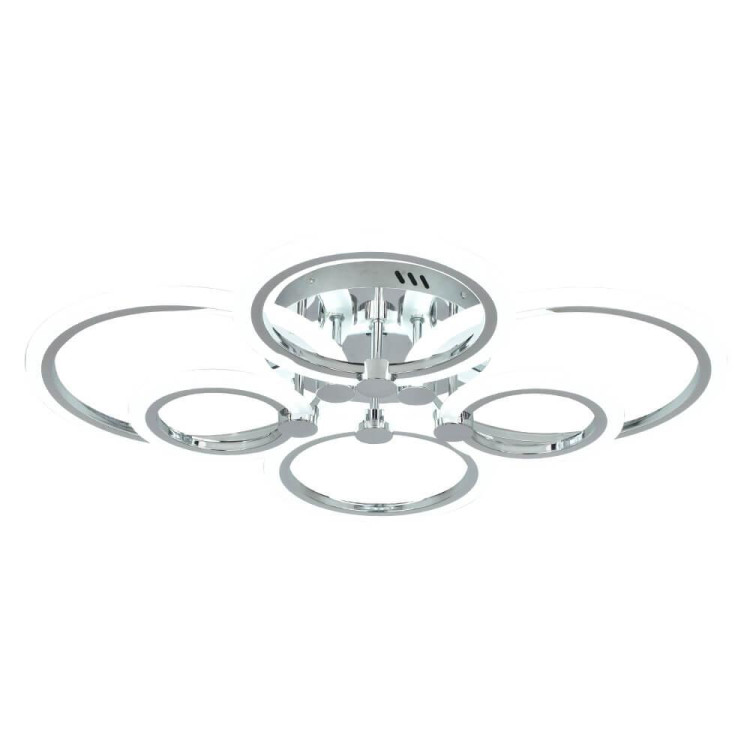 Потолочная светодиодная люстра Seven Fires Broki SF7124/6C-CR Потолочная светодиодная люстра Seven Fires Broki SF7124/6C-CR