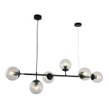 Подвесная люстра Lumina Deco Ceredo LDP 6034-6 BK Подвесная люстра Lumina Deco Ceredo LDP 6034-6 BK
