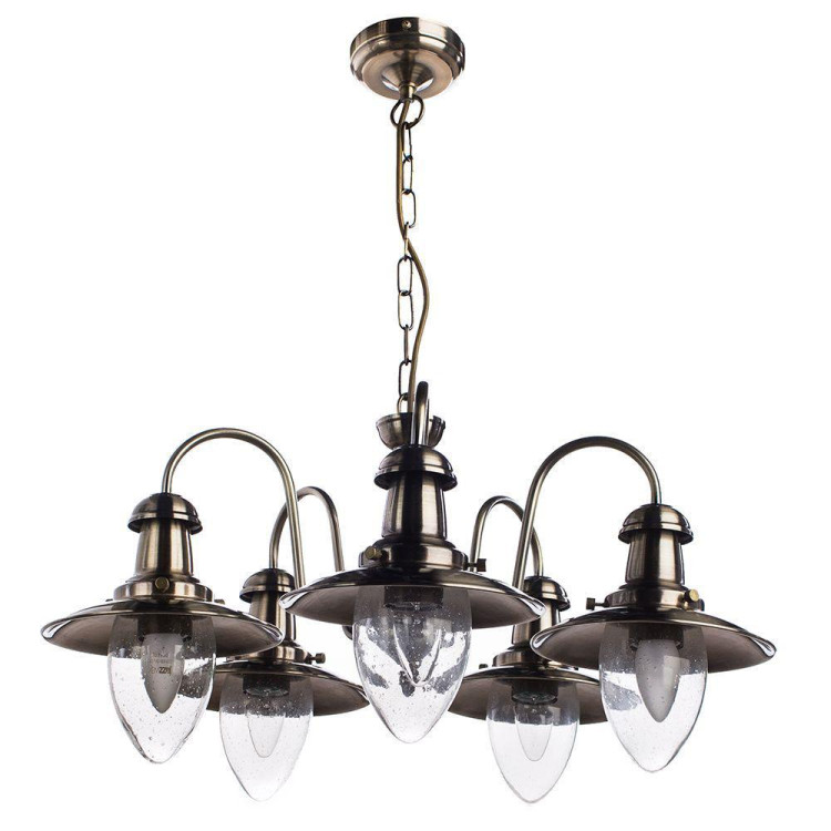  Подвесная люстра Arte Lamp Fisherman A5518LM-5AB