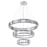 4930/88L L-VISION ODL24 611 хром/прозрачный металл/хрусталь Люстра LED 88W 4000K 10200Лм VEKIA