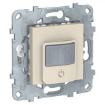 Датчик движения Schneider Electric Unica New с выключателем, бежевый
