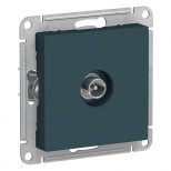 Розетка TV Schneider Electric Atlas Design изумруд