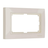 Рамка Werkel Snabb для двойной розетки слоновая кость basic WL03-Frame-01-DBL-ivory 4690389116995