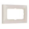 Рамка Werkel Snabb для двойной розетки слоновая кость basic WL03-Frame-01-DBL-ivory 4690389116995