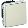 Выключатель кнопочный Legrand Plexo IP55 Н.О., белый 069630