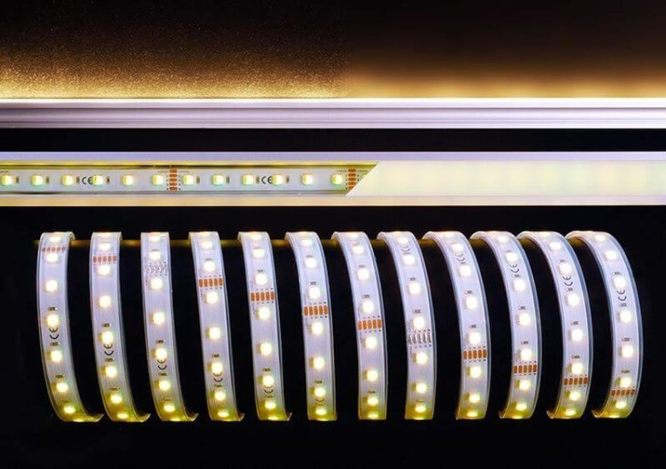 Лента светодиодная Deko-Light 5050-60-24V-RGB+4200K-5m-silicon 840240 Лента светодиодная Deko-Light 5050-60-24V-RGB+4200K-5m-silicon 840240