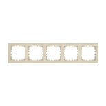 Рамка LK Studio 5-постовая (бежевый) LK60 864501-1