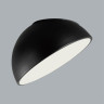 7658/35L MITRA LED SN 084 Светильник пластик/белый/черный LED 35Вт 4000K D300 IP20 PLUTO BLACK