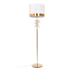 Торшер Lumina Deco Milari LDF 5530 F.GD+WT Торшер Lumina Deco Milari LDF 5530 F.GD+WT