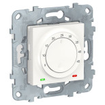 Терморегулятор Schneider Electric Unica New с дистанционным датчиком, белый