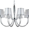 Подвесная люстра Crystal Lux FAVOR SP8 CHROME