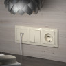 Телефонная розетка RJ-11 (слоновая кость) W1182003