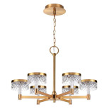 5032/36L L-VISION ODL24 567 античн.бронза/металл/акрил Люстра LED 36W 4000K 2596лм FIVRE