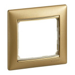 Рамка Legrand Valena Classic на 1 пост, золото матовое 770301