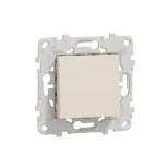 Выключатель одноклавишный Schneider Electric Unica New бежевый