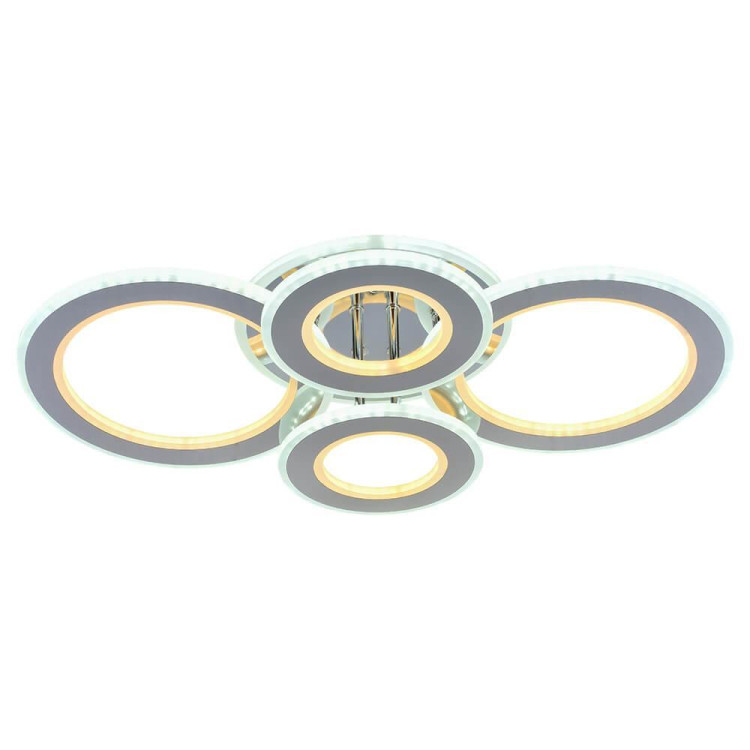 Потолочная светодиодная люстра Profit Light 8005/2+2 CHR