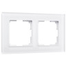 Рамка Werkel Favorit на 2 поста белый матовый WL01-Frame-02 4690389098581