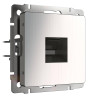 Розетка Werkel Ethernet RJ-45 WL02-RJ-45 глянцевый никель 4690389119620