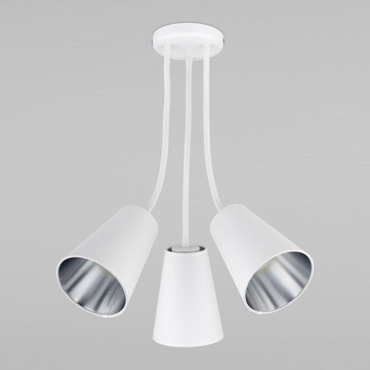 Потолочная люстра TK Lighting 3241 Wire Silver