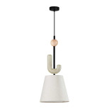 5410/1 MODERN ODL_EX24 167 черный матов./бежевый/металл/полирезин/ткань Подвес E14 1*40W BAGEL 5410/1 MODERN ODL_EX24 167 черный матов./бежевый/металл/полирезин/ткань Подвес E14 1*40W BAGEL