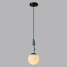 6526/1 MODERNI LN23 291 чёрный Подвес E14 1*40W 220V SUNDAY