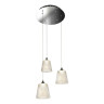 Подвесная светодиодная люстра iLedex Flora WD8007-3 CR Подвесная светодиодная люстра iLedex Flora WD8007-3 CR
