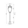 Ландшафтный светильник Outdoor O414FL-01GB1