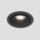 Встраиваемый светодиодный светильник 7W 3000K черный 15267/LED