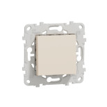 Переключатель одноклавишный Schneider Electric Unica New бежевый