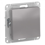 Кнопка Schneider Electric Atlas Design алюминий