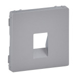 Лицевая панель Legrand Valena Life для акустической розетки, алюминий 755362