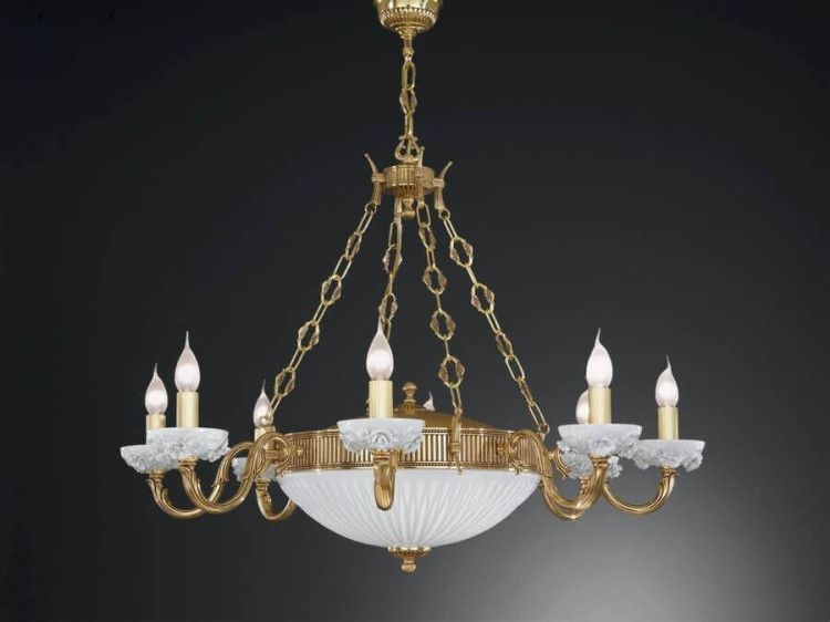 Подвесная люстра Reccagni Angelo L.9111/8+3