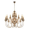 Подвесная люстра iLamp Lady 88003-8+4 GD