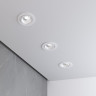 Встраиваемый светодиодный светильник 7W 3000K белый 15267/LED