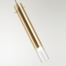 5061/5LB PENDANT ODL24 453 золотой/янтарный/металл/стекло Подвес LED 4W 3000K SHINY