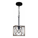 Подвесной светильник Illumico IL1008-1P-05 BK Wood