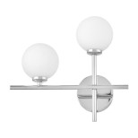 Настенный светильник Lumina Deco Marsiada LDW 6033N-2 CHR Настенный светильник Lumina Deco Marsiada LDW 6033N-2 CHR
