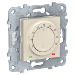 Терморегулятор Schneider Electric Unica New с дистанционным датчиком, бежевый