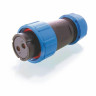 Адаптер 2-х полюсный мама Deko-Light adapter Weipu 2-pole female 132615