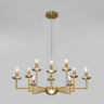 Классическая подвесная люстра 60150/10 латунь