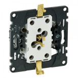 Двойная силовая розетка Legrand Valena In'Matic 753027