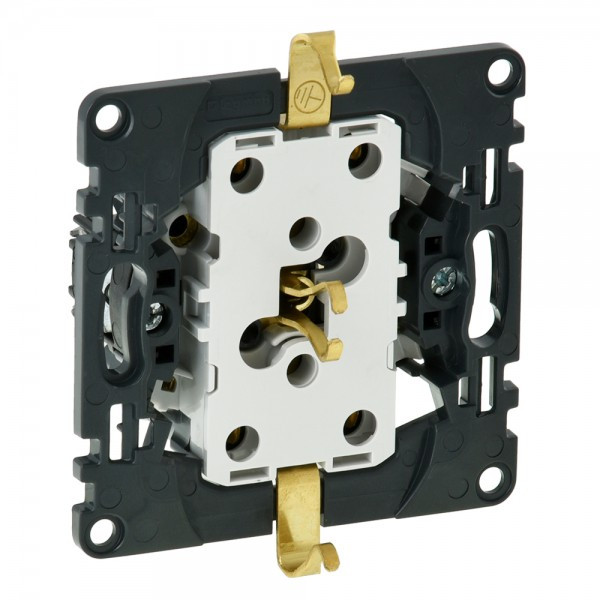 Двойная силовая розетка Legrand Valena In'Matic 753027