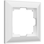 Рамка из пластика на 1 пост Fiore белый W0012201