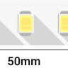 Светодиодная влагозащищенная лента DesignLed 14,4W/m 140LED/m 2835SMD теплый белый 5M 006608
