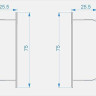 Заглушка Deko-Light End Cap P-EL-02-10 Set 2 pcs 978250