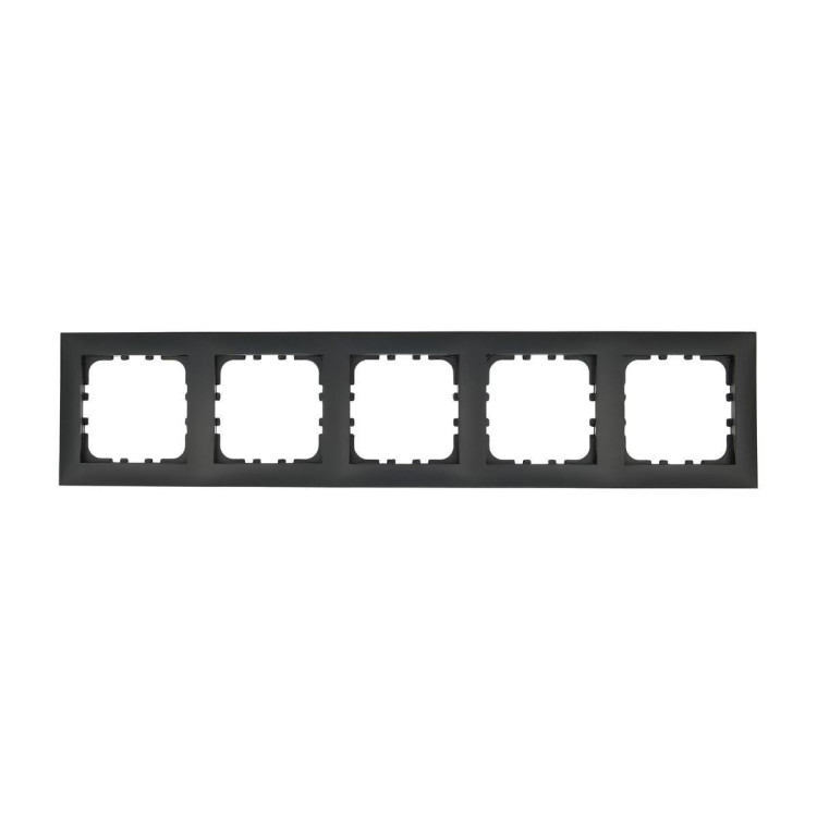 Рамка LK Studio 5-постовая (черный бархат) LK60 864508-1